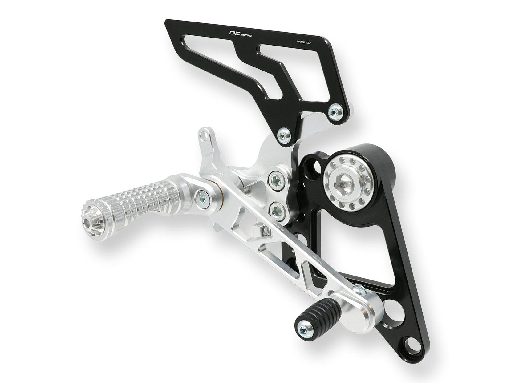 PE160 - CNC RACING Ducati Hypermotard 796/1100/1100 Evo Adjustable Rearset – Accessories in the Motoraider Motorcycle Aftermarket Accessories and Parts Online Shop