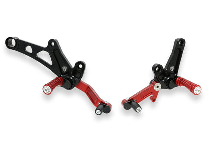 PE222 - CNC RACING Ducati Diavel Adjustable Rearset – Accessories in the Motoraider Motorcycle Aftermarket Accessories and Parts Online Shop