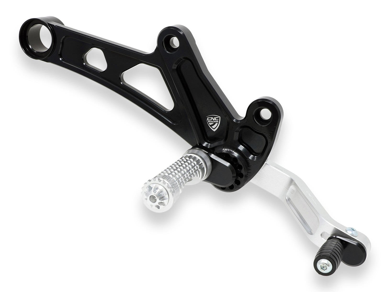 PE222 - CNC RACING Ducati Diavel Adjustable Rearset – Accessories in the Motoraider Motorcycle Aftermarket Accessories and Parts Online Shop
