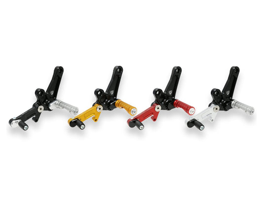 PE222 - CNC RACING Ducati Diavel Adjustable Rearset – Accessories in the Motoraider Motorcycle Aftermarket Accessories and Parts Online Shop