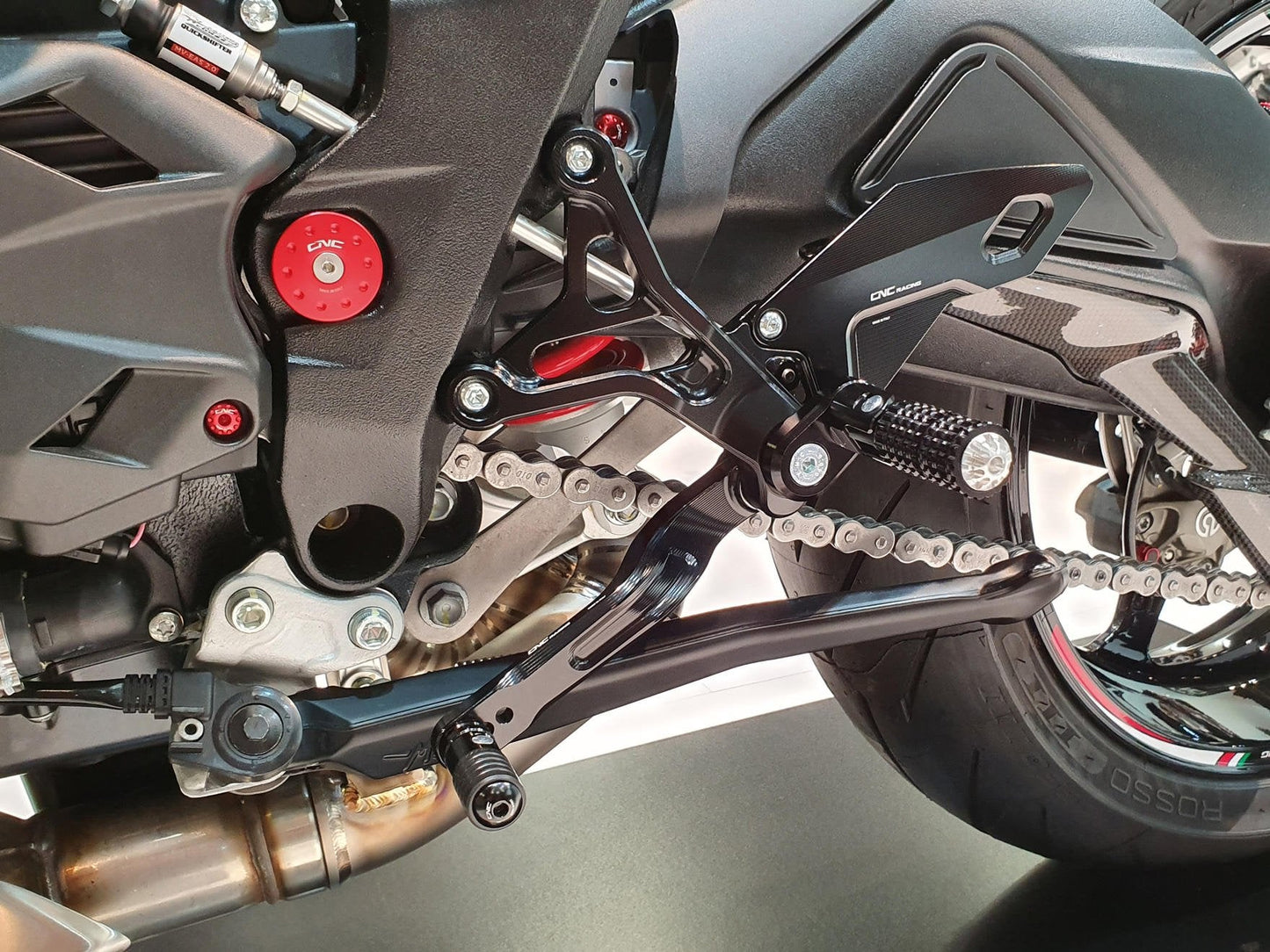 PE228 - CNC RACING MV Agusta Dragster 800 (2017+) Adjustable Rearset – Accessories in the Motoraider Motorcycle Aftermarket Accessories and Parts Online Shop