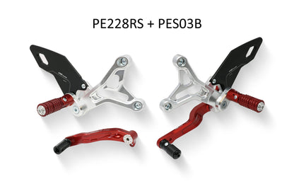PE229 - CNC RACING MV Agusta Brutale 800 / RR (2016+) Adjustable Rearset – Accessories in the Motoraider Motorcycle Aftermarket Accessories and Parts Online Shop