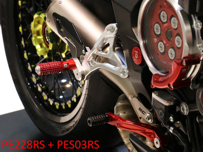PE228 - CNC RACING MV Agusta Dragster 800 (2017+) Adjustable Rearset – Accessories in the Motoraider Motorcycle Aftermarket Accessories and Parts Online Shop