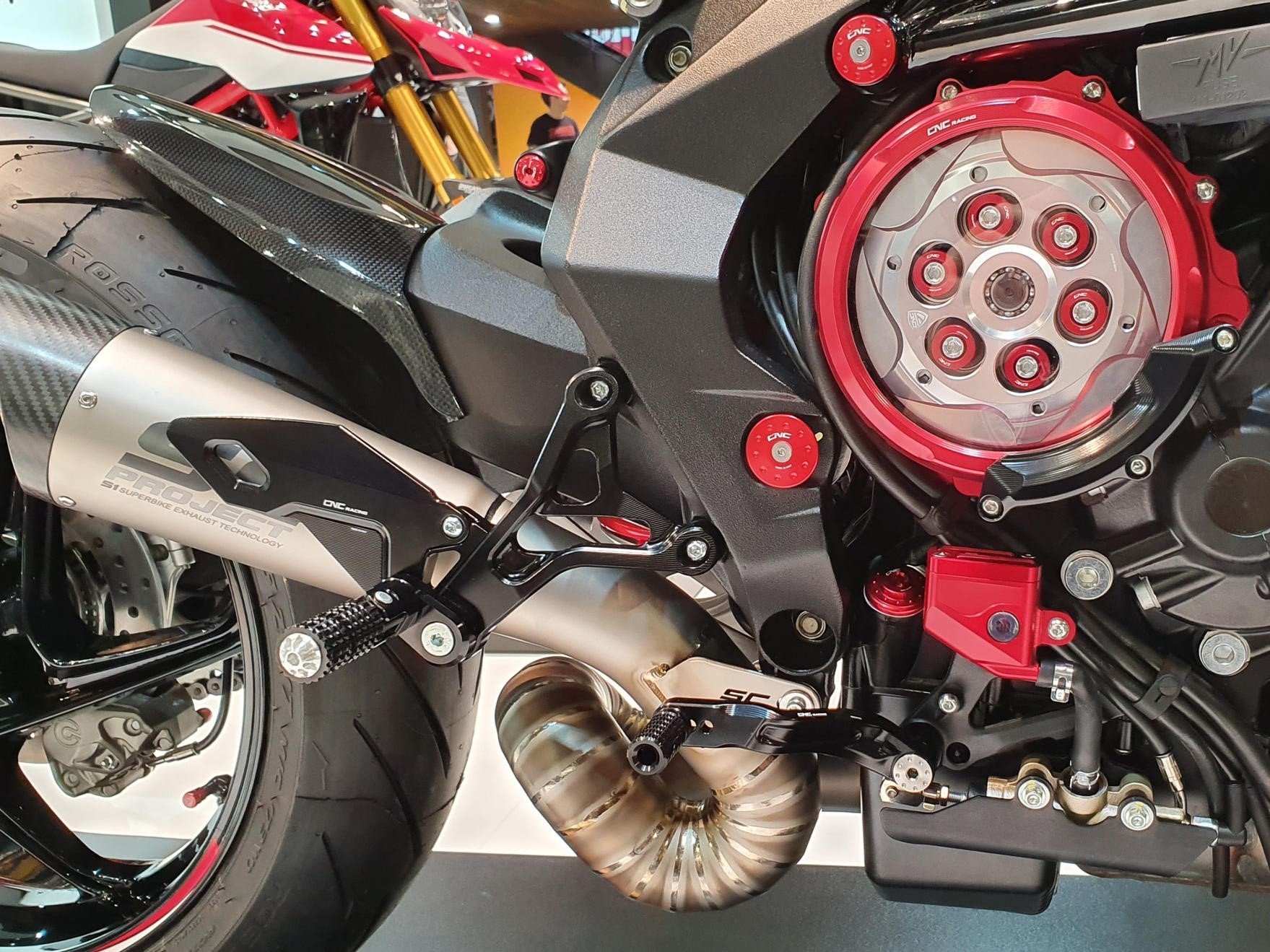 PE229 - CNC RACING MV Agusta Brutale 800 / RR (2016+) Adjustable Rearset – Accessories in the Motoraider Motorcycle Aftermarket Accessories and Parts Online Shop