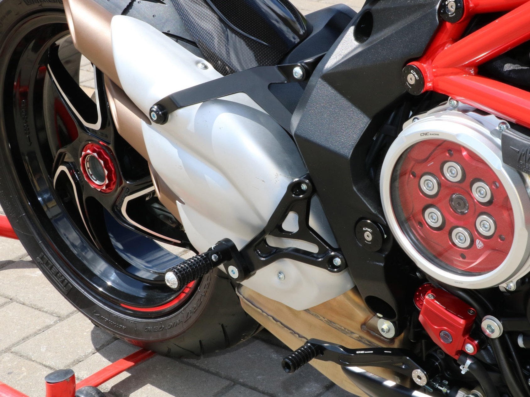 PE229 - CNC RACING MV Agusta Brutale 800 / RR (2016+) Adjustable Rearset – Accessories in the Motoraider Motorcycle Aftermarket Accessories and Parts Online Shop