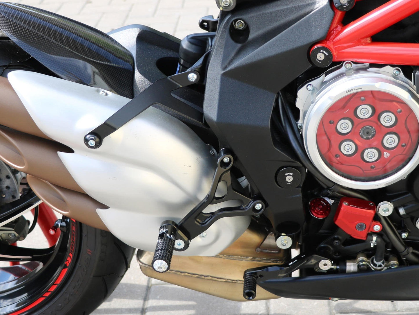 PE229 - CNC RACING MV Agusta Brutale 800 / RR (2016+) Adjustable Rearset – Accessories in the Motoraider Motorcycle Aftermarket Accessories and Parts Online Shop