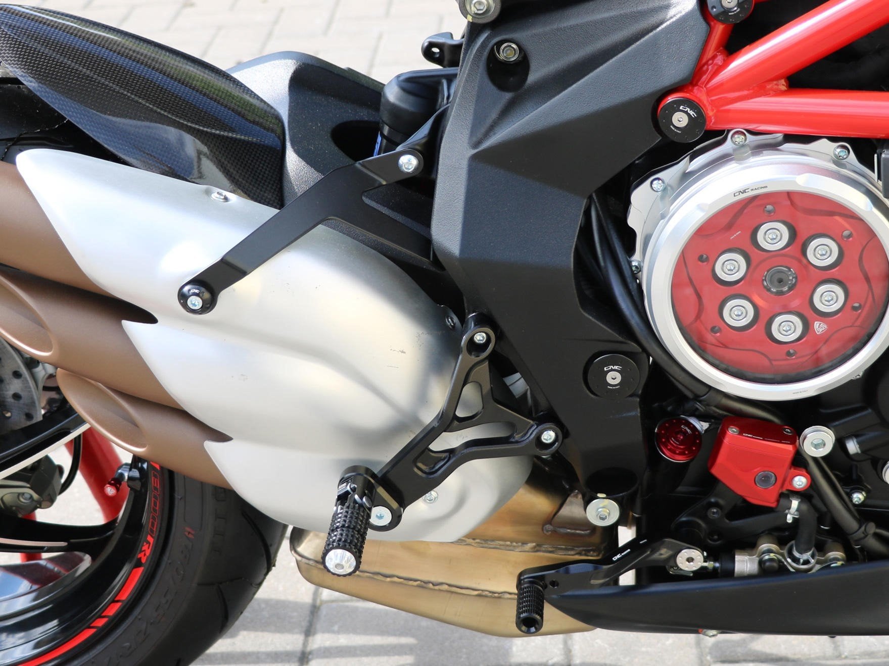 PE229 - CNC RACING MV Agusta Brutale 800 / RR (2016+) Adjustable Rearset – Accessories in the Motoraider Motorcycle Aftermarket Accessories and Parts Online Shop
