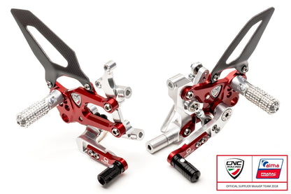 PE400PR - CNC RACING Ducati Panigale V2 (12/24) Adjustable Rearset (Pramac edition) – Accessories in the Motoraider Motorcycle Aftermarket Accessories and Parts Online Shop