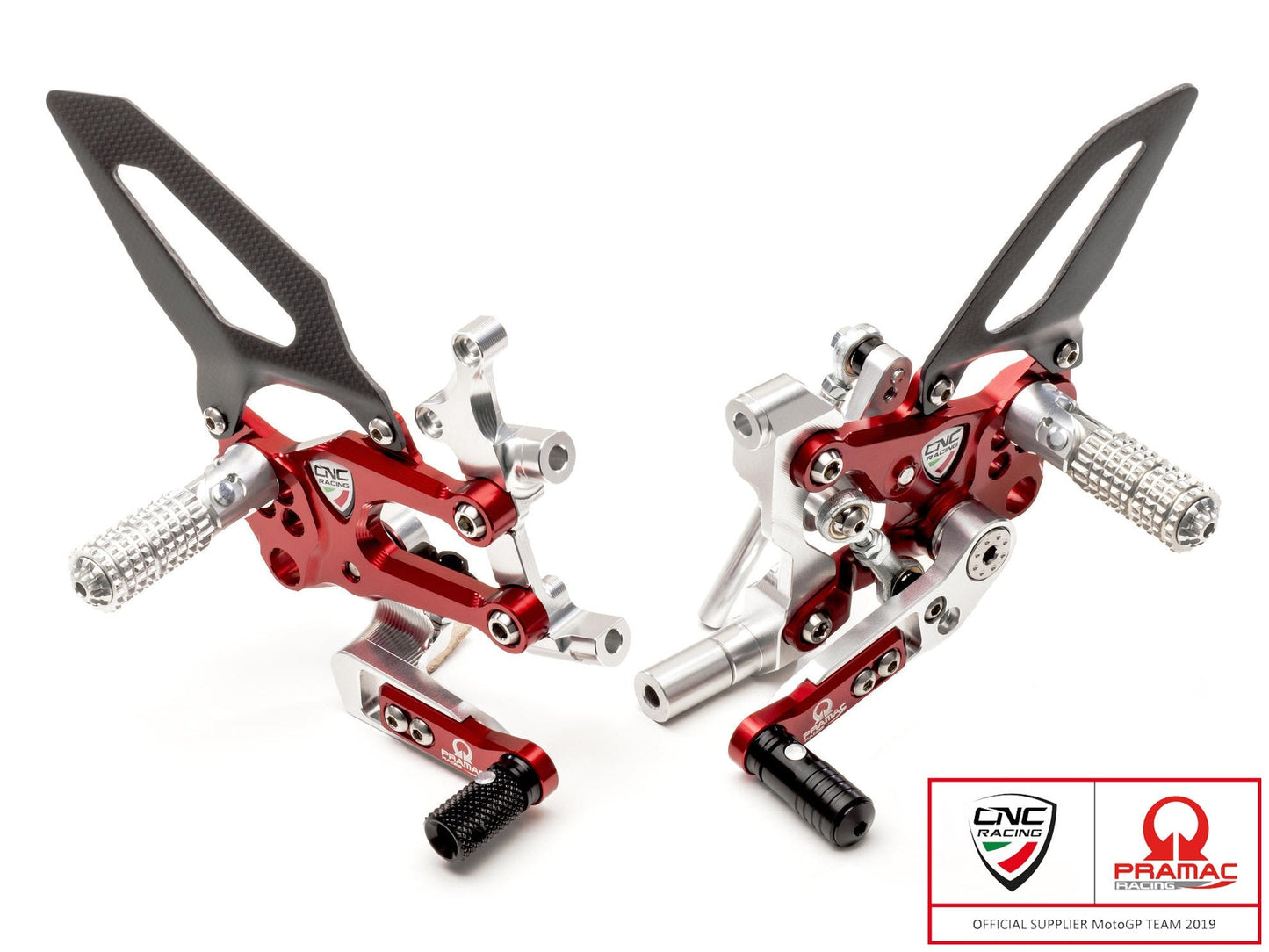 PE400PR - CNC RACING Ducati Panigale V2 (12/24) Adjustable Rearset (Pramac edition) – Accessories in the Motoraider Motorcycle Aftermarket Accessories and Parts Online Shop