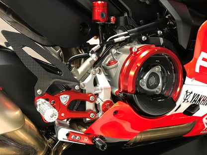 PE400PR - CNC RACING Ducati Panigale V2 (12/24) Adjustable Rearset (Pramac edition) – Accessories in the Motoraider Motorcycle Aftermarket Accessories and Parts Online Shop