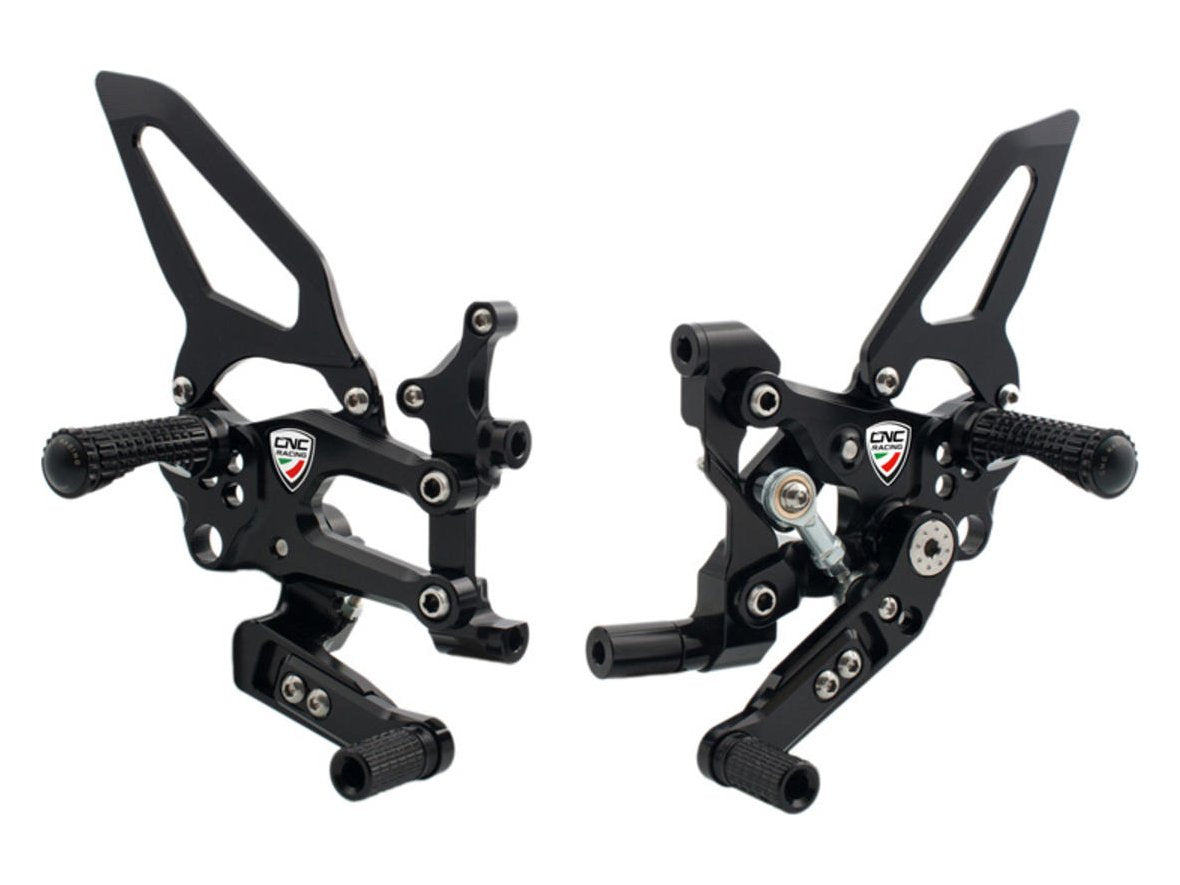 PE405 - CNC RACING Ducati Panigale V2 (12/24) Adjustable Rearset "Easy" (reverse shifting) – Accessories in the Motoraider Motorcycle Aftermarket Accessories and Parts Online Shop