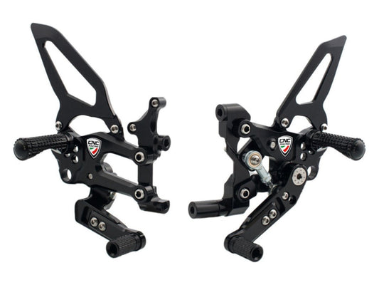PE405 - CNC RACING Ducati Panigale V2 (12/24) Adjustable Rearset "Easy" (reverse shifting) – Accessories in the Motoraider Motorcycle Aftermarket Accessories and Parts Online Shop