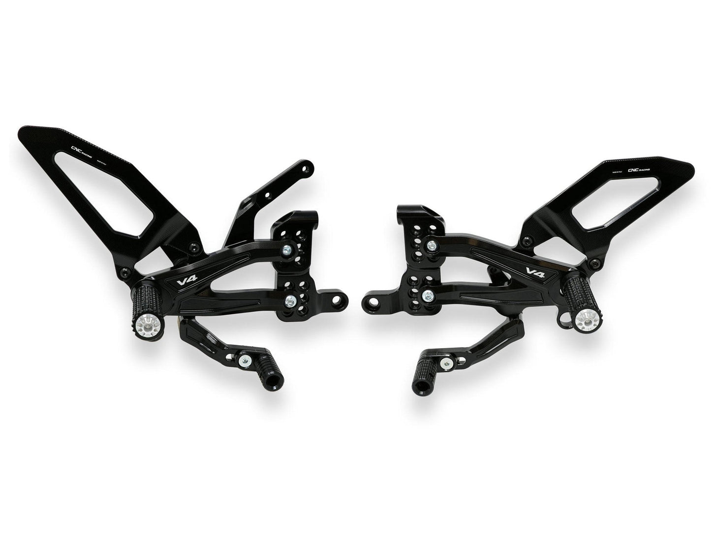 PE406 - CNC RACING Ducati Panigale V4 (2018+) Adjustable Rearset "RPS" – Accessories in the Motoraider Motorcycle Aftermarket Accessories and Parts Online Shop