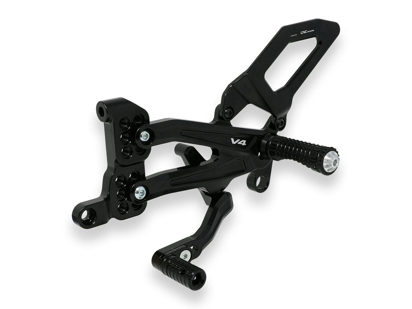PE406 - CNC RACING Ducati Panigale V4 (2018+) Adjustable Rearset "RPS" – Accessories in the Motoraider Motorcycle Aftermarket Accessories and Parts Online Shop