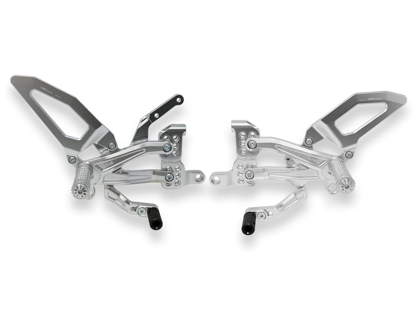 PE406 - CNC RACING Ducati Panigale V4 (2018+) Adjustable Rearset "RPS" – Accessories in the Motoraider Motorcycle Aftermarket Accessories and Parts Online Shop