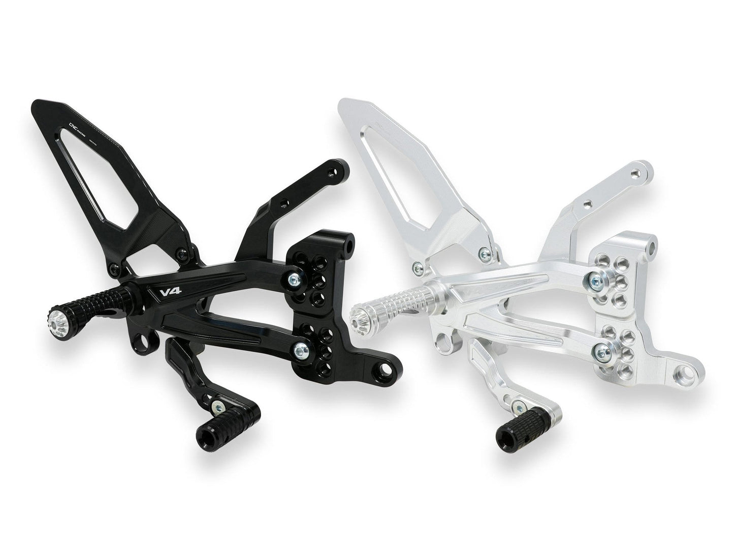 PE407 - CNC RACING Ducati Panigale V4 (18/24) Adjustable Rearset "Easy" – Accessories in the Motoraider Motorcycle Aftermarket Accessories and Parts Online Shop