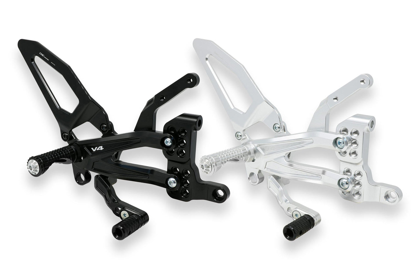 PE406 - CNC RACING Ducati Panigale V4 (2018+) Adjustable Rearset "RPS" – Accessories in the Motoraider Motorcycle Aftermarket Accessories and Parts Online Shop