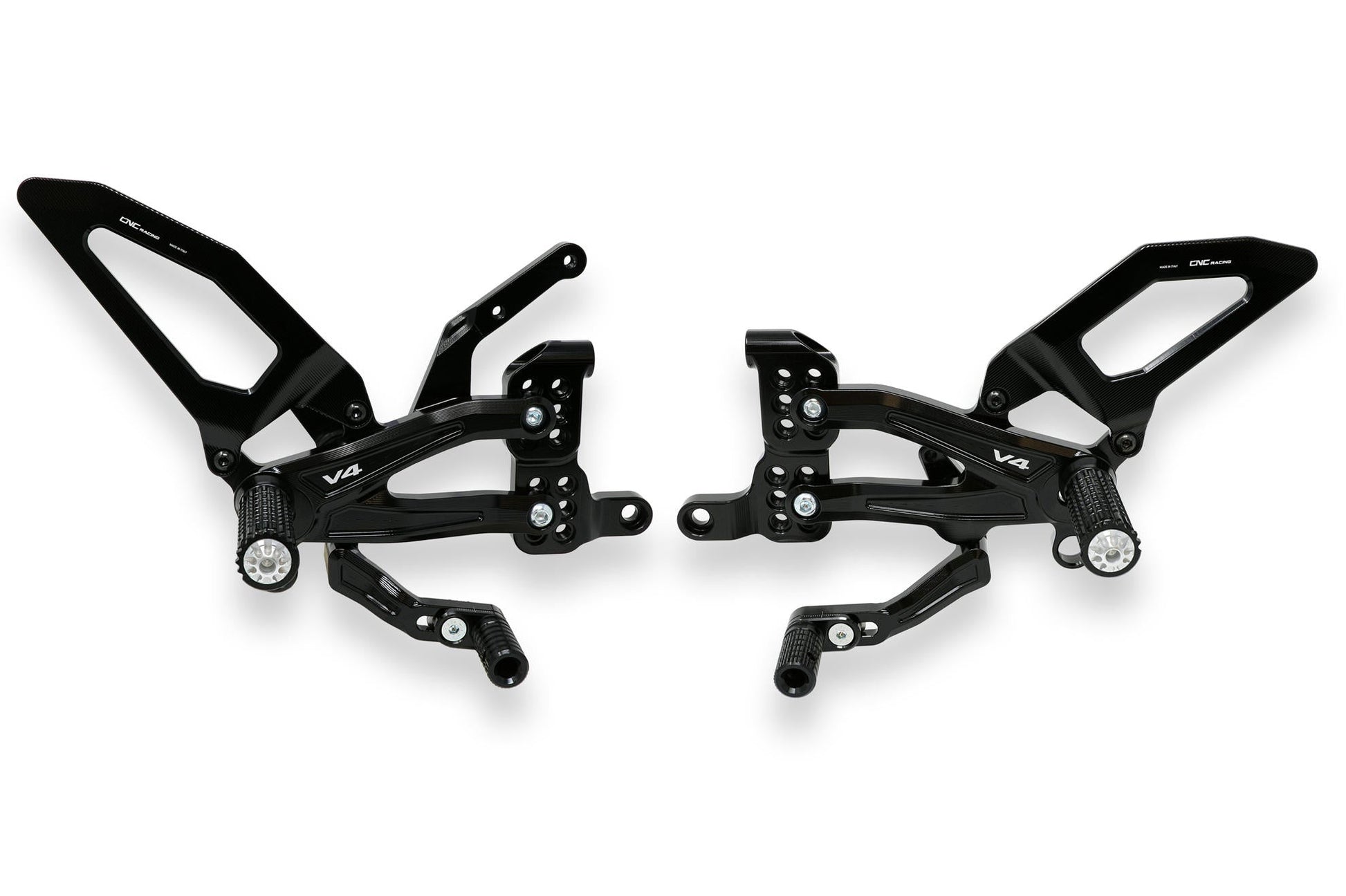 PE406 - CNC RACING Ducati Panigale V4 (2018+) Adjustable Rearset "RPS" – Accessories in the Motoraider Motorcycle Aftermarket Accessories and Parts Online Shop