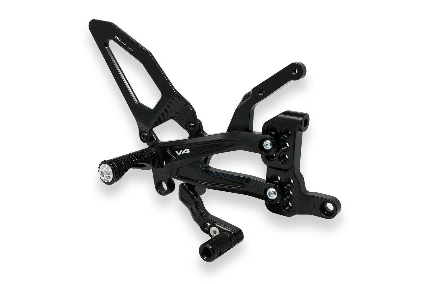 PE406 - CNC RACING Ducati Panigale V4 (2018+) Adjustable Rearset "RPS" – Accessories in the Motoraider Motorcycle Aftermarket Accessories and Parts Online Shop