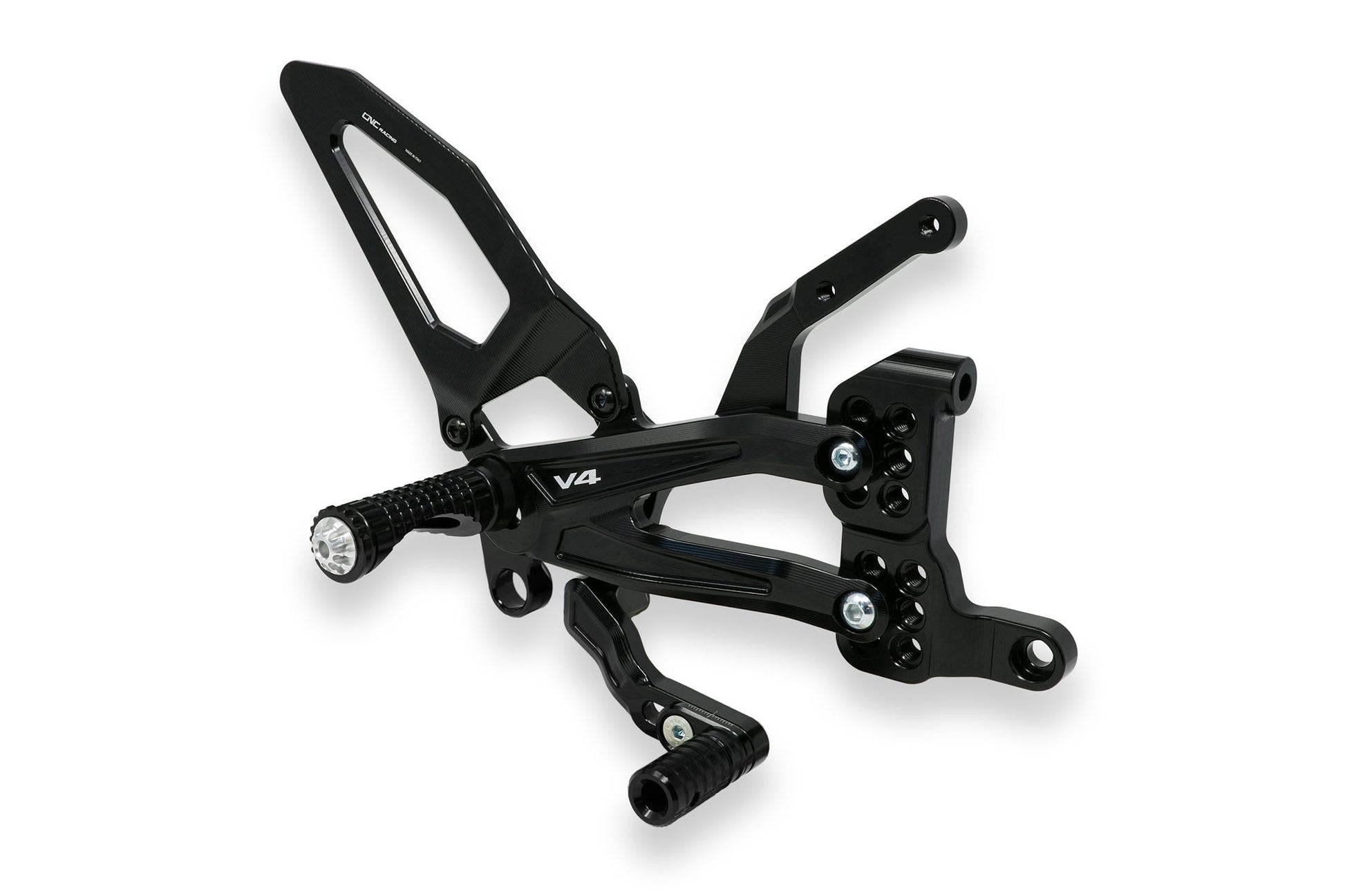 PE406 - CNC RACING Ducati Panigale V4 (2018+) Adjustable Rearset "RPS" – Accessories in the Motoraider Motorcycle Aftermarket Accessories and Parts Online Shop