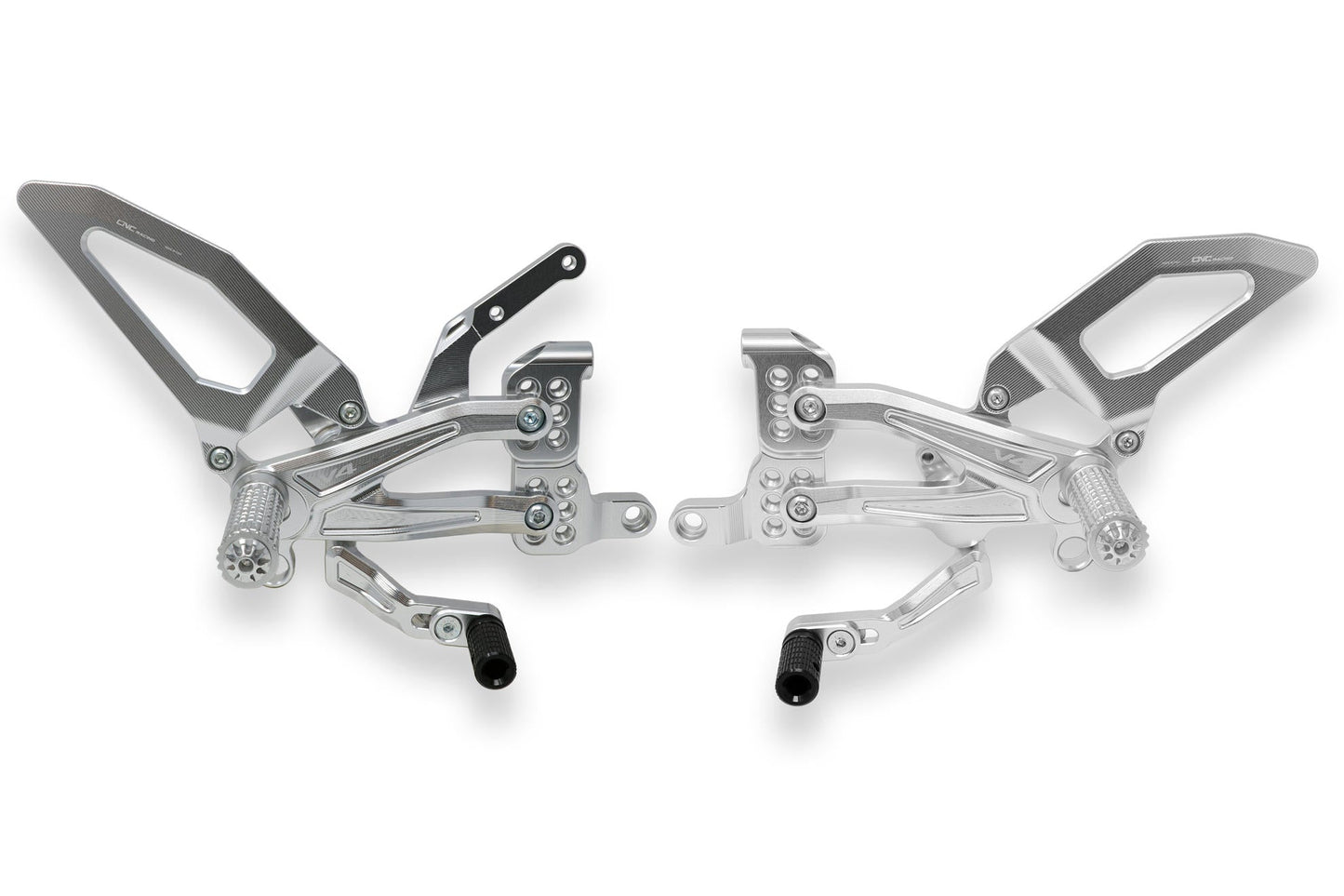 PE406 - CNC RACING Ducati Panigale V4 (2018+) Adjustable Rearset "RPS" – Accessories in the Motoraider Motorcycle Aftermarket Accessories and Parts Online Shop