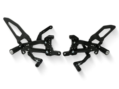 PE408 - CNC RACING Ducati Panigale V4 (18/24) Adjustable Rearset "RPS Carbon" – Accessories in the Motoraider Motorcycle Aftermarket Accessories and Parts Online Shop