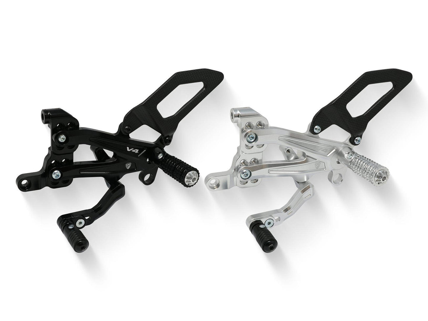 PE408 - CNC RACING Ducati Panigale V4 (18/24) Adjustable Rearset "RPS Carbon" – Accessories in the Motoraider Motorcycle Aftermarket Accessories and Parts Online Shop