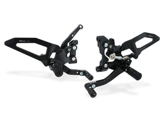 PE411 - CNC RACING Ducati Streetfighter V2 (2022+) Adjustable Rearset – Accessories in the Motoraider Motorcycle Aftermarket Accessories and Parts Online Shop