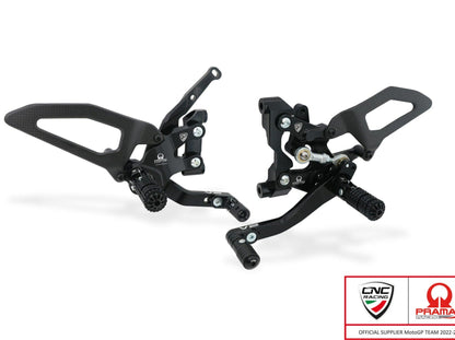 PE411PR - CNC RACING Ducati Streetfighter V2 (2022+) Adjustable Rearset (Pramac Racing Limited Edition) – Accessories in the Motoraider Motorcycle Aftermarket Accessories and Parts Online Shop