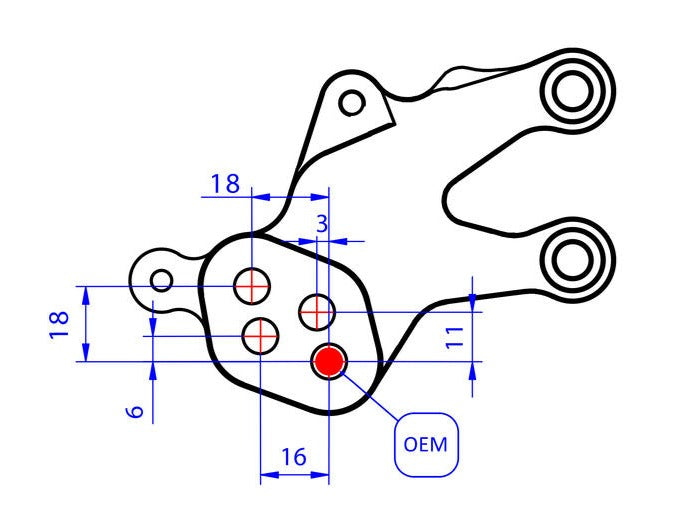 PE411PR - CNC RACING Ducati Streetfighter V2 (2022+) Adjustable Rearset (Pramac Racing Limited Edition) – Accessories in the Motoraider Motorcycle Aftermarket Accessories and Parts Online Shop