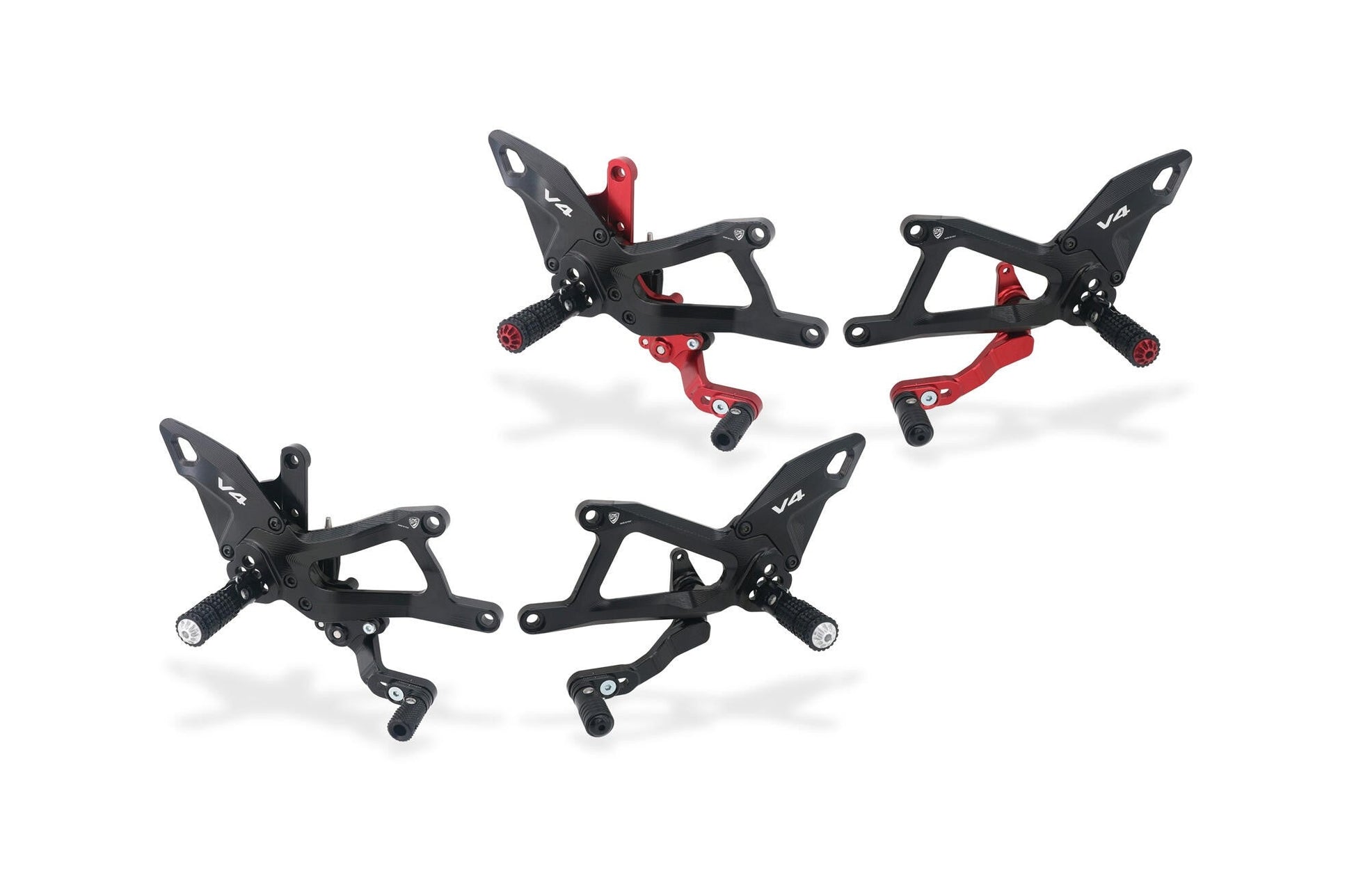 CNC RACING PE414 Ducati Panigale V4 / V4S (2025+) Adjustable Rearsets – Accessories in the Motoraider Motorcycle Aftermarket Accessories and Parts Online Shop