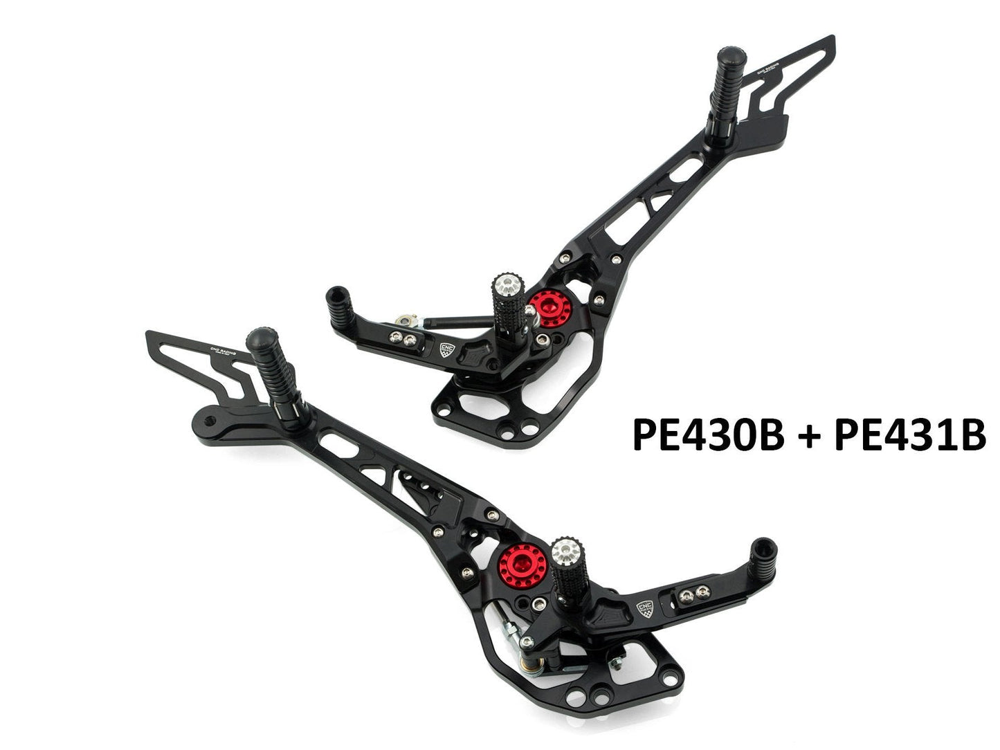 PE431 - CNC RACING Ducati Hypermotard 939/821 Adjustable Passenger Rearset – Accessories in the Motoraider Motorcycle Aftermarket Accessories and Parts Online Shop