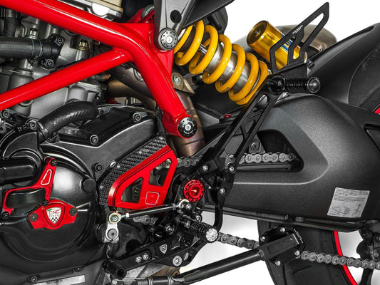 PE431 - CNC RACING Ducati Hypermotard 939/821 Adjustable Passenger Rearset – Accessories in the Motoraider Motorcycle Aftermarket Accessories and Parts Online Shop