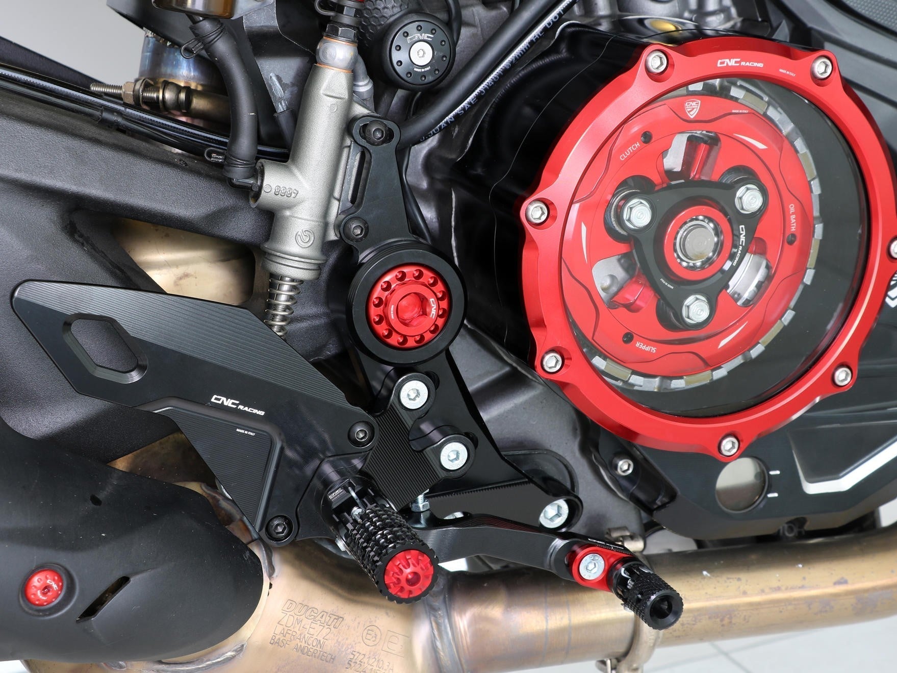 PE433 - CNC RACING Ducati Monster 950 / 937 (2021+) Adjustable Rearset – Accessories in the Motoraider Motorcycle Aftermarket Accessories and Parts Online Shop