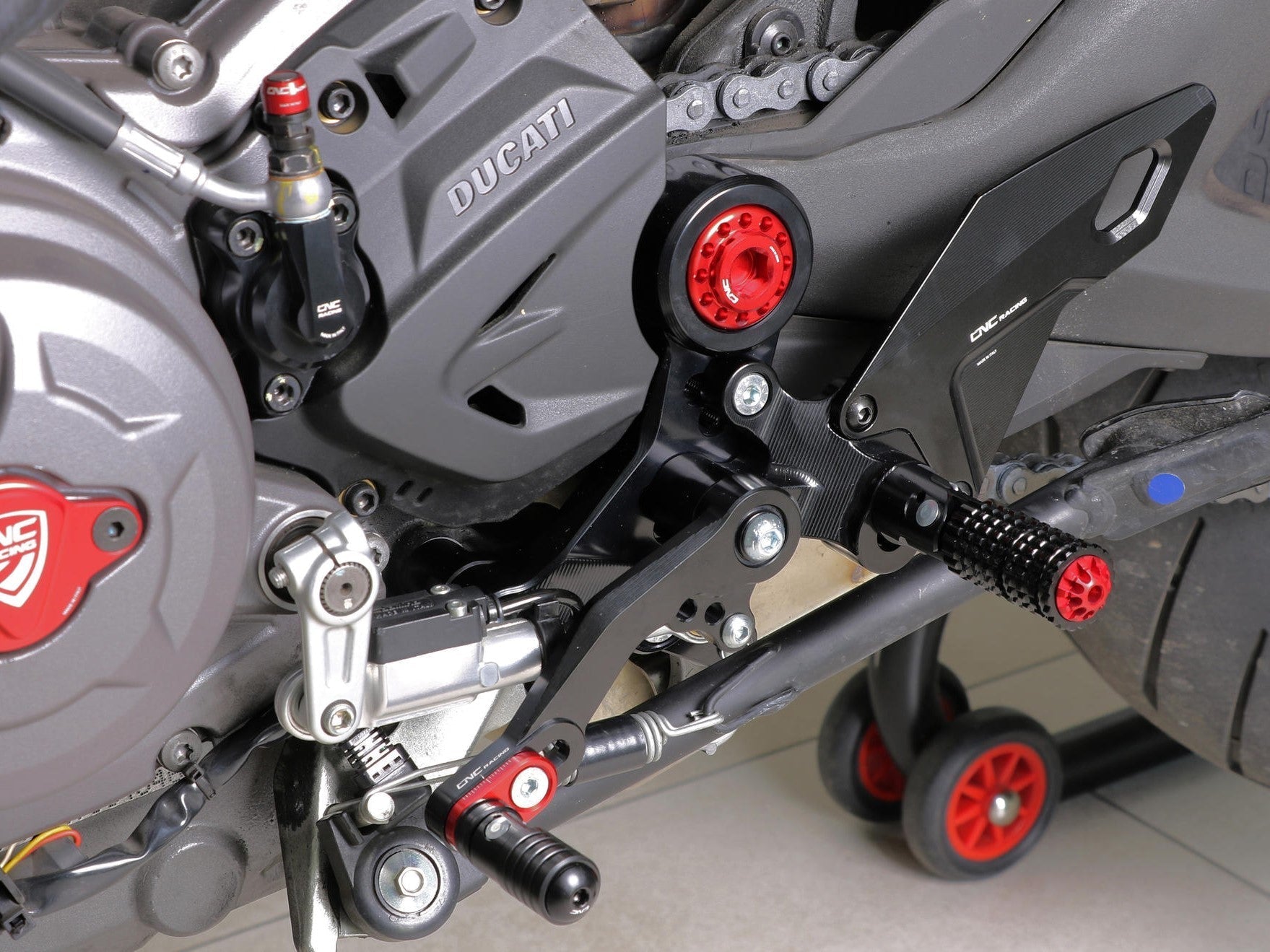PE433 - CNC RACING Ducati Monster 950 / 937 (2021+) Adjustable Rearset – Accessories in the Motoraider Motorcycle Aftermarket Accessories and Parts Online Shop