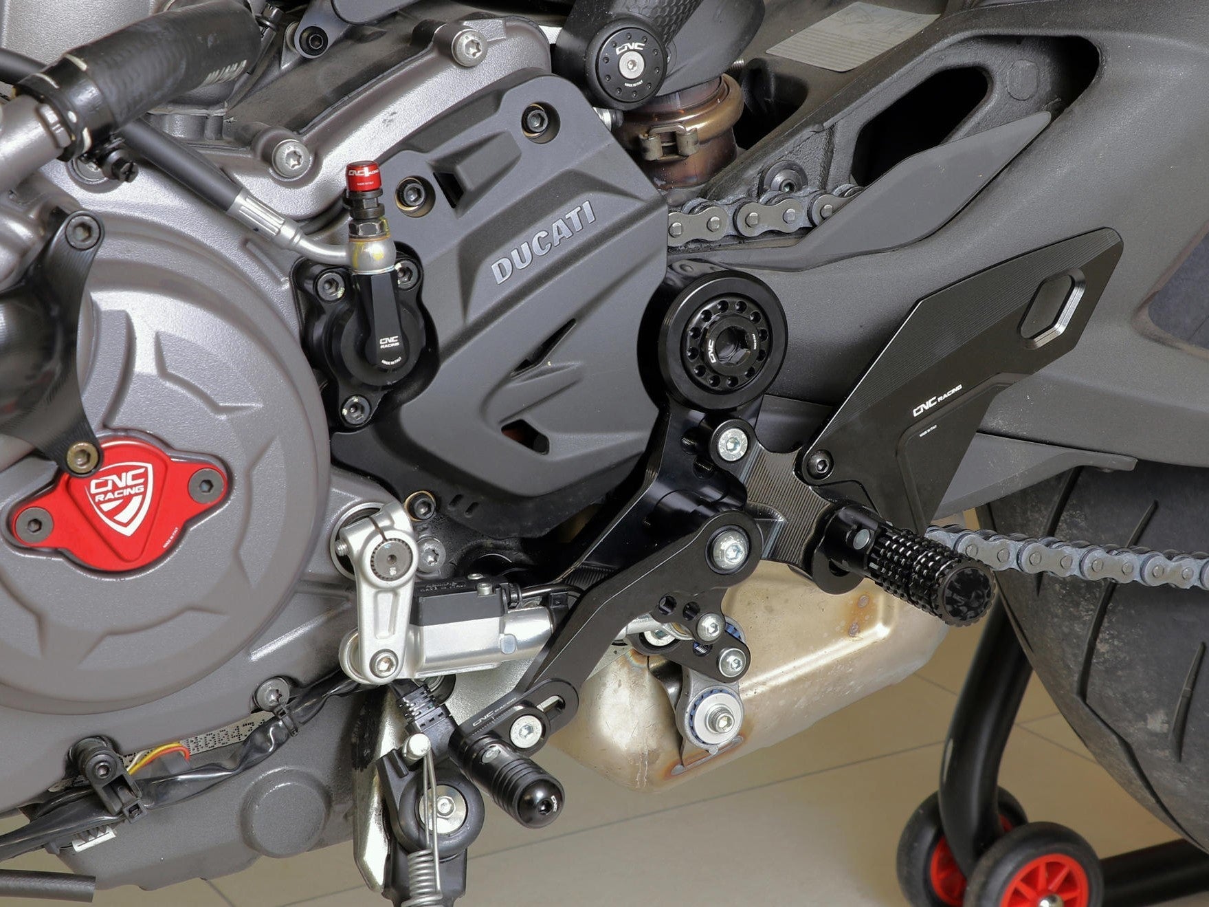 PE433 - CNC RACING Ducati Monster 950 / 937 (2021+) Adjustable Rearset – Accessories in the Motoraider Motorcycle Aftermarket Accessories and Parts Online Shop