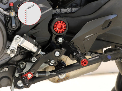 PE433 - CNC RACING Ducati Monster 950 / 937 (2021+) Adjustable Rearset – Accessories in the Motoraider Motorcycle Aftermarket Accessories and Parts Online Shop