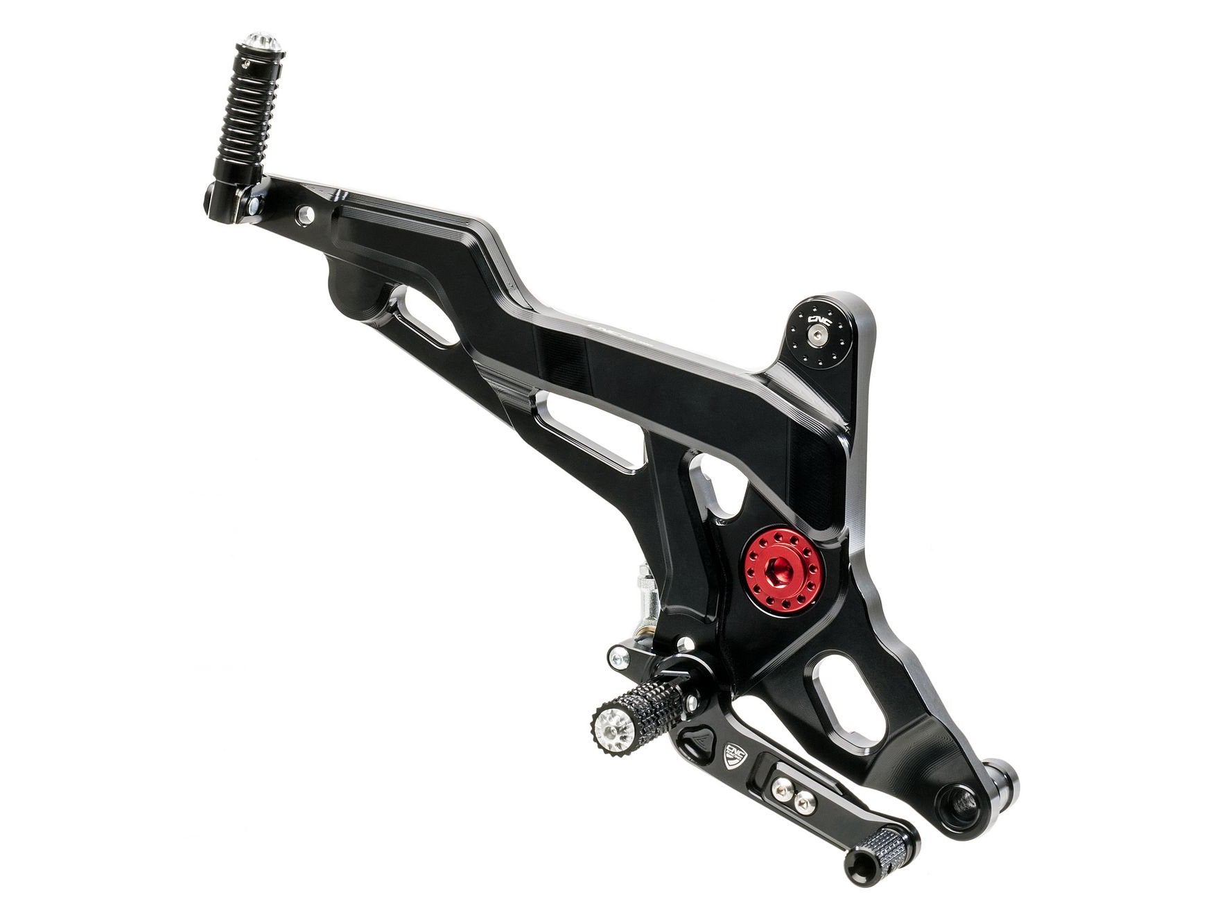 PE440 - CNC RACING Ducati Monster 1200/821 Adjustable Rearset (Sport) – Accessories in the Motoraider Motorcycle Aftermarket Accessories and Parts Online Shop