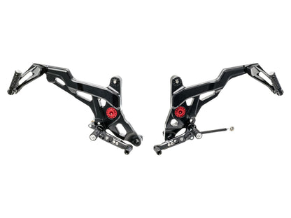 PE441 - CNC RACING Ducati Monster 1200/821 Adjustable Rearset (Touring) – Accessories in the Motoraider Motorcycle Aftermarket Accessories and Parts Online Shop