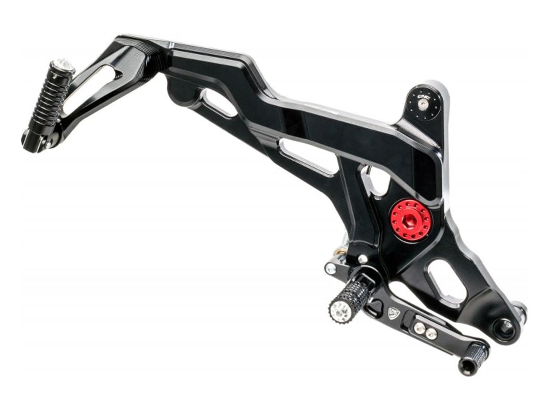PE441 - CNC RACING Ducati Monster 1200/821 Adjustable Rearset (Touring) – Accessories in the Motoraider Motorcycle Aftermarket Accessories and Parts Online Shop