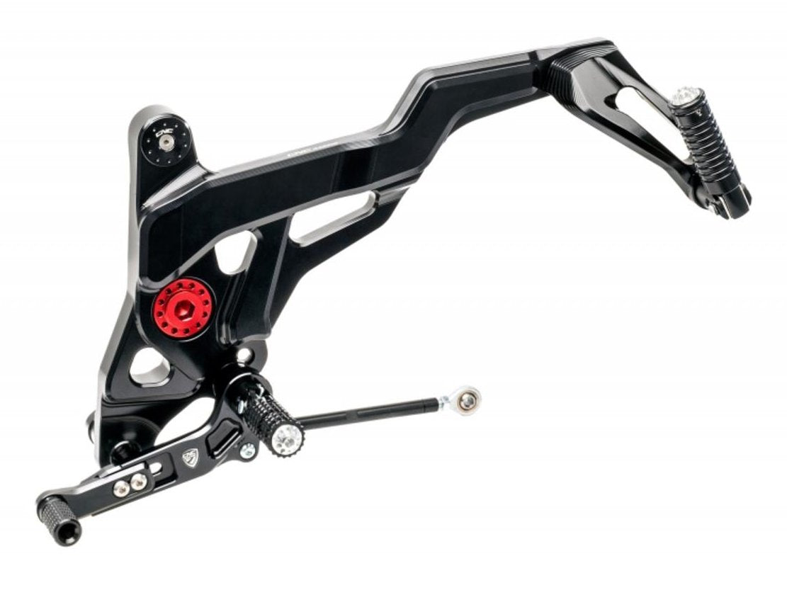 PE441 - CNC RACING Ducati Monster 1200/821 Adjustable Rearset (Touring) – Accessories in the Motoraider Motorcycle Aftermarket Accessories and Parts Online Shop