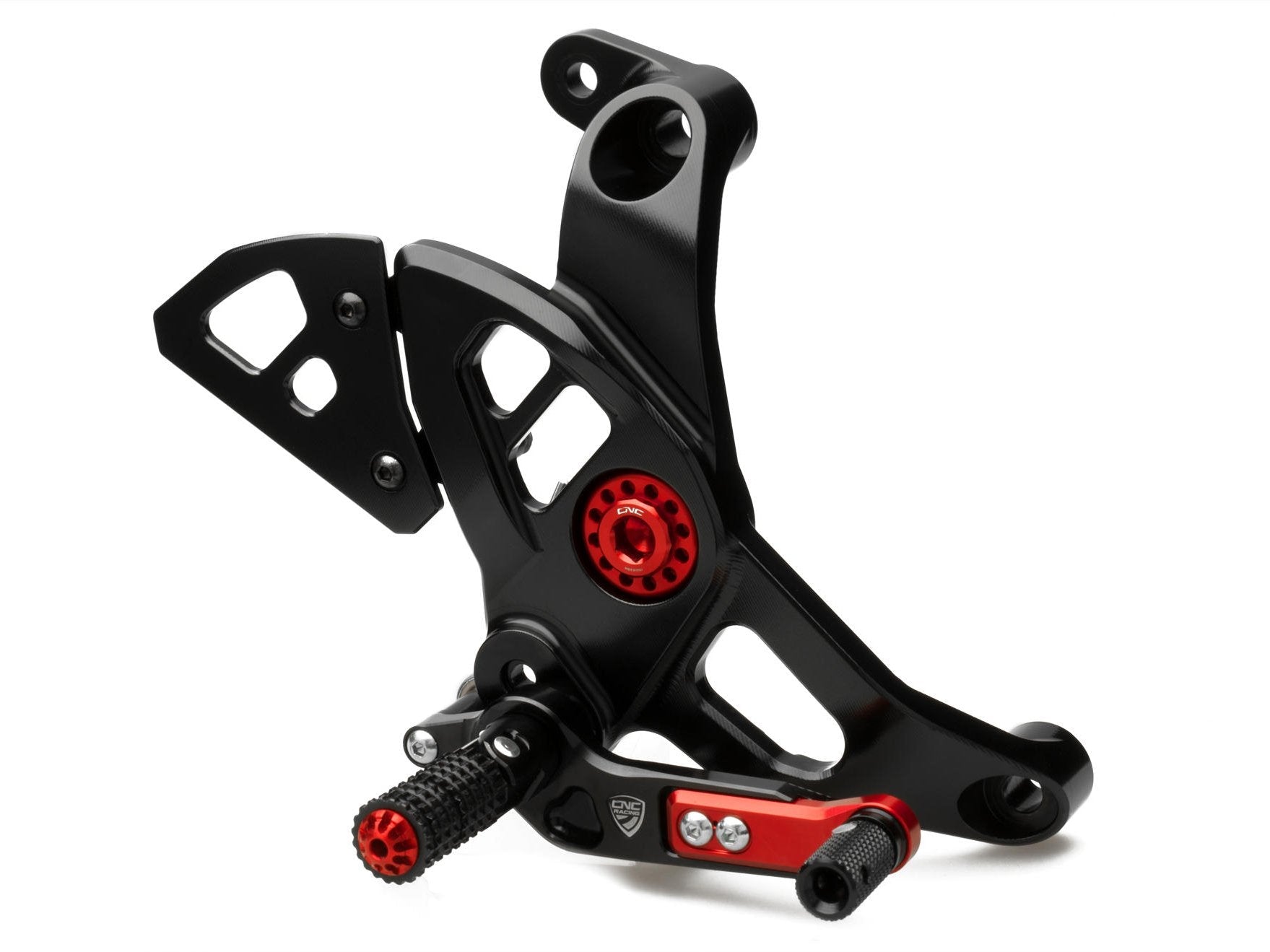 PE444 - CNC RACING Ducati Monster / Supersport Adjustable Rearset – Accessories in the Motoraider Motorcycle Aftermarket Accessories and Parts Online Shop