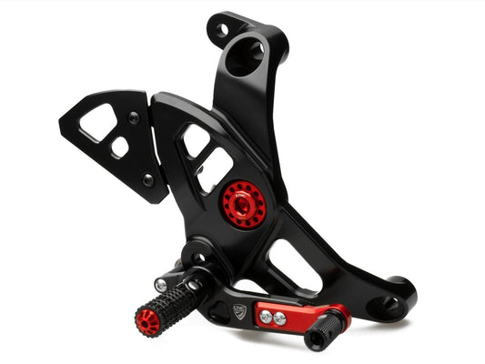 PE444 - CNC RACING Ducati Monster / Supersport Adjustable Rearset – Accessories in the Motoraider Motorcycle Aftermarket Accessories and Parts Online Shop
