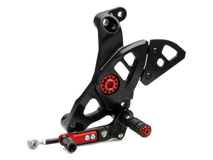 PE444 - CNC RACING Ducati Monster / Supersport Adjustable Rearset – Accessories in the Motoraider Motorcycle Aftermarket Accessories and Parts Online Shop