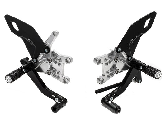PE501 - CNC RACING Aprilia RSV4 / Tuono V4 (2017+) Adjustable Rearset – Accessories in the Motoraider Motorcycle Aftermarket Accessories and Parts Online Shop