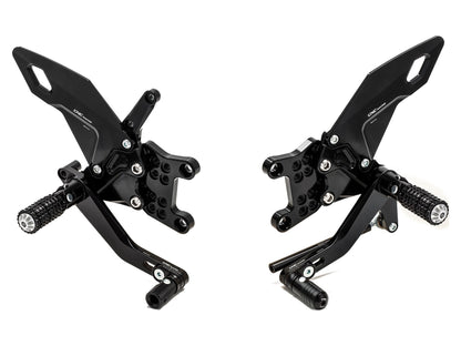PE500 - CNC RACING Aprilia RSV4 / Tuono V4 (09/16) Adjustable Rearset – Accessories in the Motoraider Motorcycle Aftermarket Accessories and Parts Online Shop