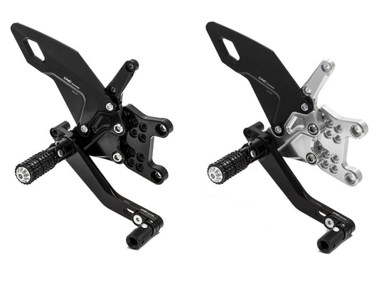 PE500 - CNC RACING Aprilia RSV4 / Tuono V4 (09/16) Adjustable Rearset – Accessories in the Motoraider Motorcycle Aftermarket Accessories and Parts Online Shop