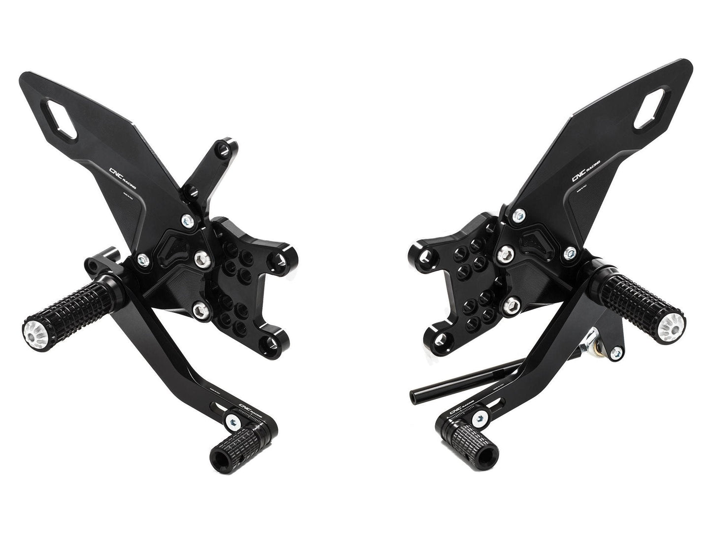 PE506 - CNC RACING Aprilia RSV4 / Tuono V4 (2017+) Adjustable Rearset "Easy" – Accessories in the Motoraider Motorcycle Aftermarket Accessories and Parts Online Shop