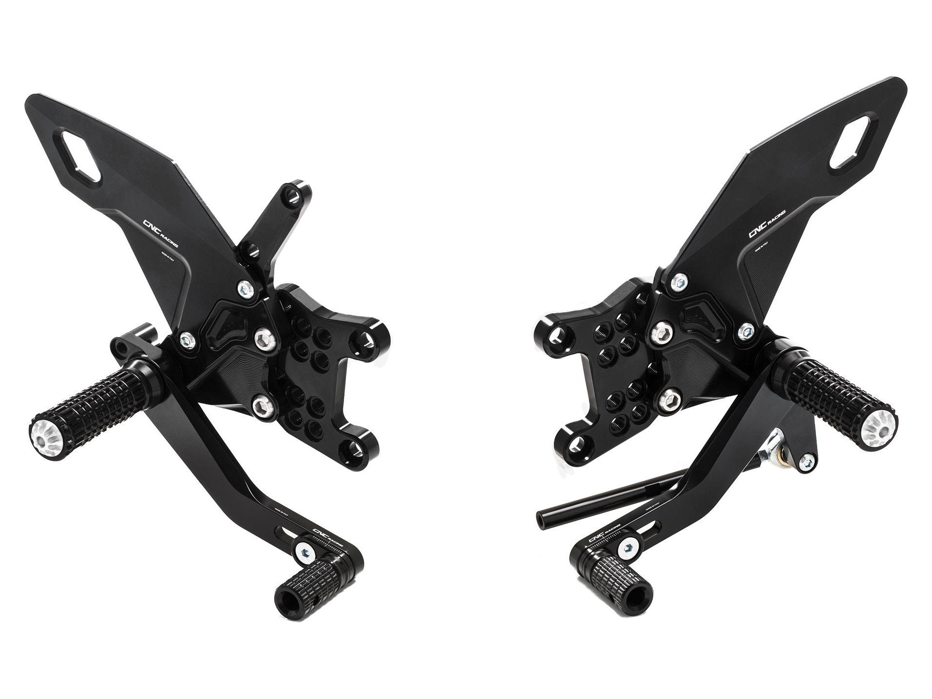 PE505 - CNC RACING Aprilia RSV4 / Tuono V4 (09/16) Adjustable Rearset "Easy" – Accessories in the Motoraider Motorcycle Aftermarket Accessories and Parts Online Shop