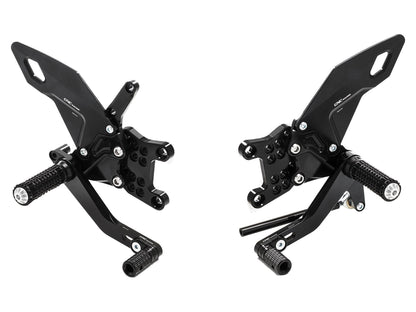 PE505 - CNC RACING Aprilia RSV4 / Tuono V4 (09/16) Adjustable Rearset "Easy" – Accessories in the Motoraider Motorcycle Aftermarket Accessories and Parts Online Shop